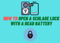 How to Open a Schlage Lock with a Dead Battery
