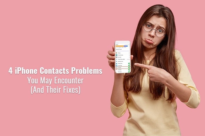 iphone contacts troubleshooting