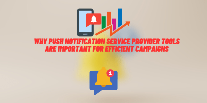 Why Push Notification Service Provider Tools Are Important for Efficient Campaigns