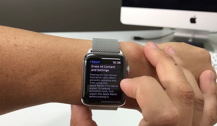 how to reset apple watch after too many passcode attempts series 6