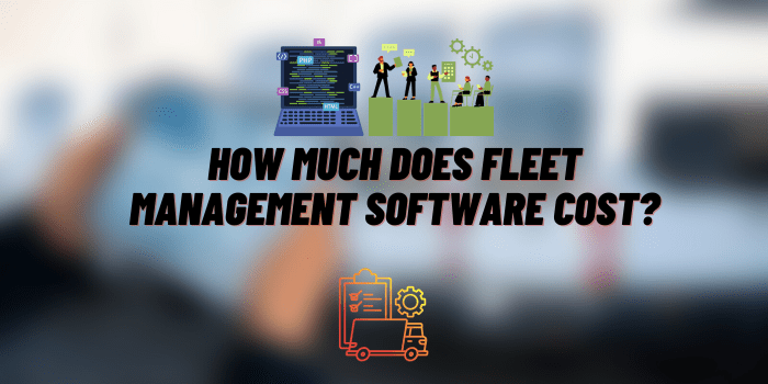 How Much Does Fleet Management Software Cost?