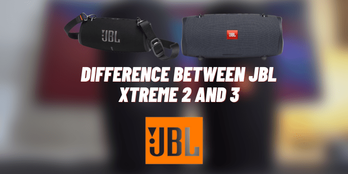 difference between jbl xtreme 2 and 3